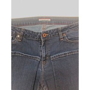 Tommy Hilfiger Women's Size 14 Med Wash Mid Rise Regular Skinny Leg Denim Jeans